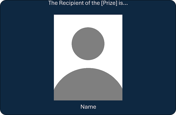 Slide deck generator for prize winners screenshot